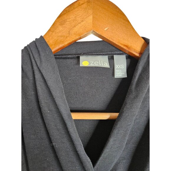 2/$35-Zella Womens Long Sleeve Wrap Crop Top XXS Yoga Activewear - Picture 4 of 8